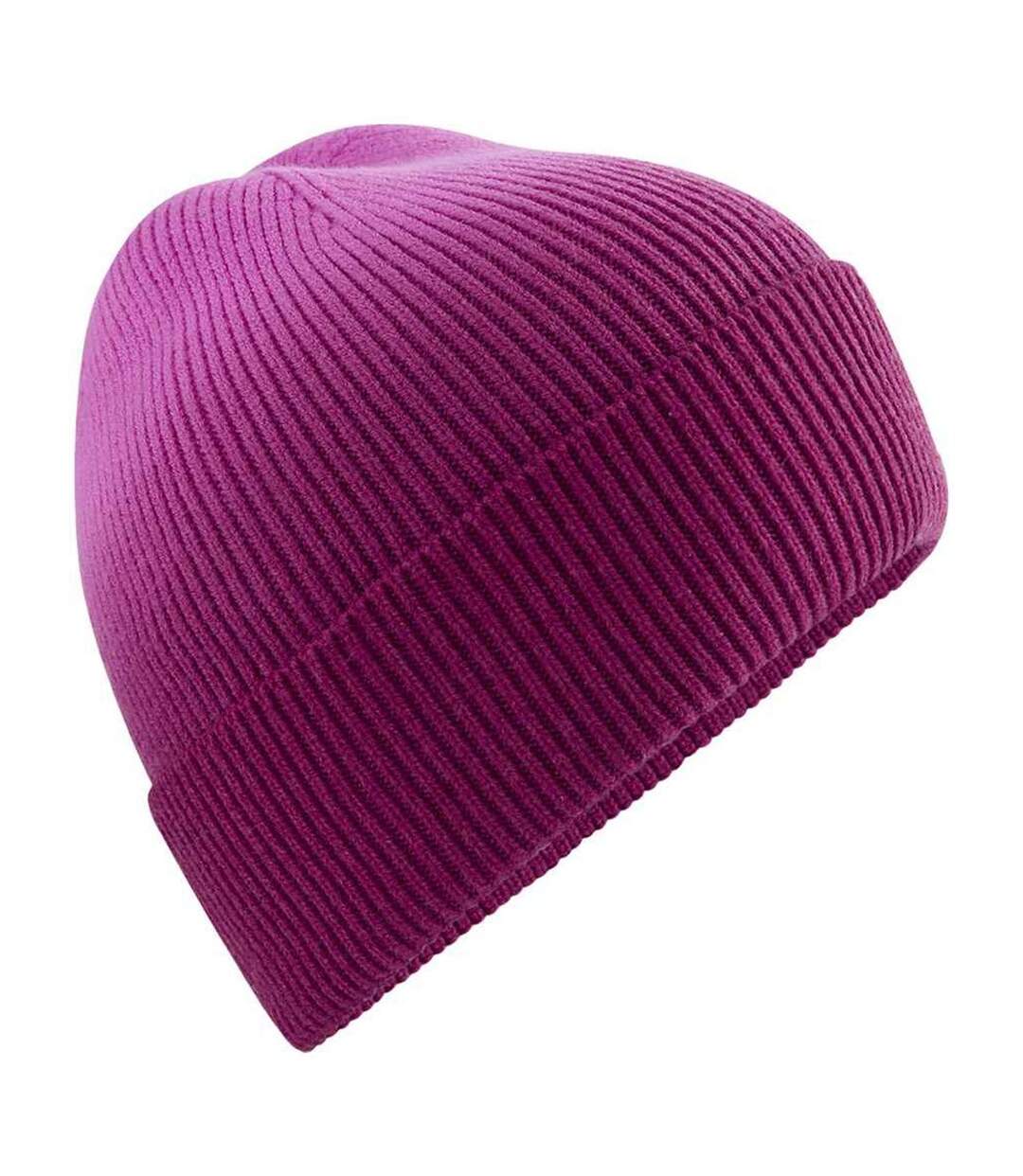Bonnet Motif/style Dip-dye Adulte Rose Beechfield-2