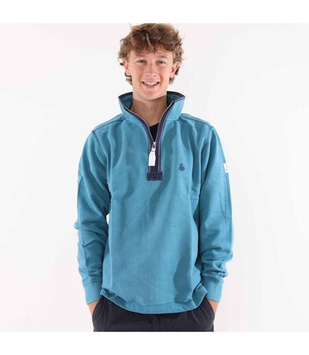 Sweat Homme Bleu Sarcelle Lazy Jacks