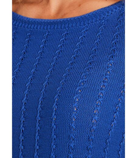 Pull col bateau manches 3/4