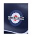 Sac De Sport/voyage Motif/style Rétro Mod Taille Unique Bleu Marine Blanc Lambretta-3
