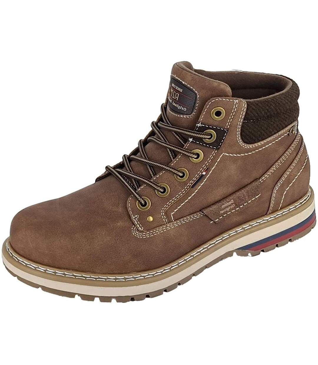 Bottines homme marron Route 21