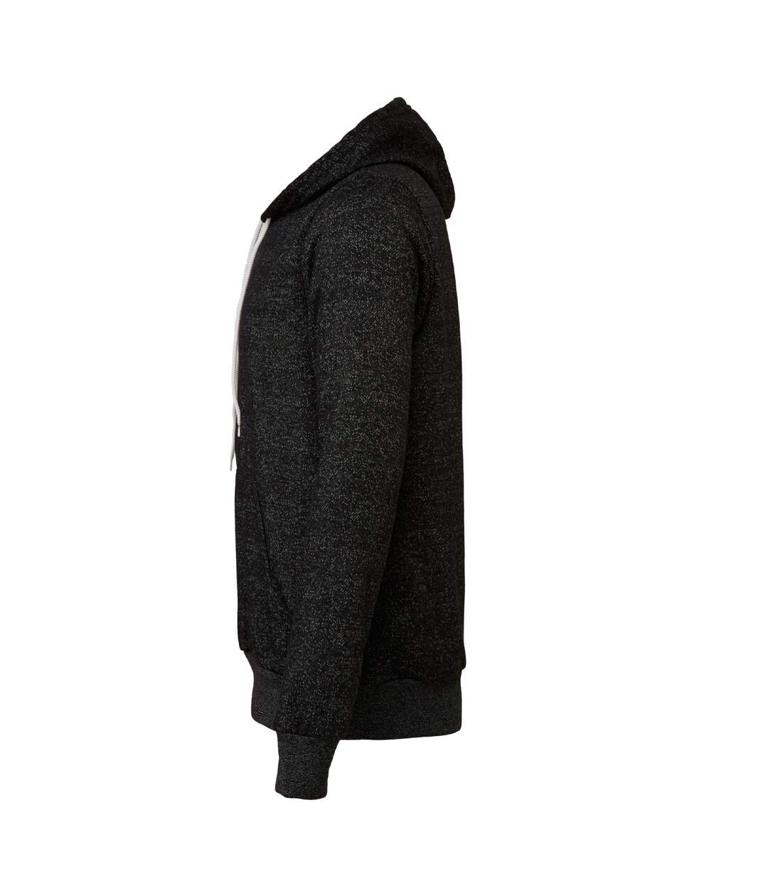 Canvas Sweatshirt À Capuche Homme Dtg Noir Bella + Canvas-3