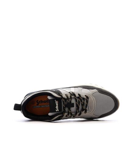 Baskets grises/noires homme schott heck