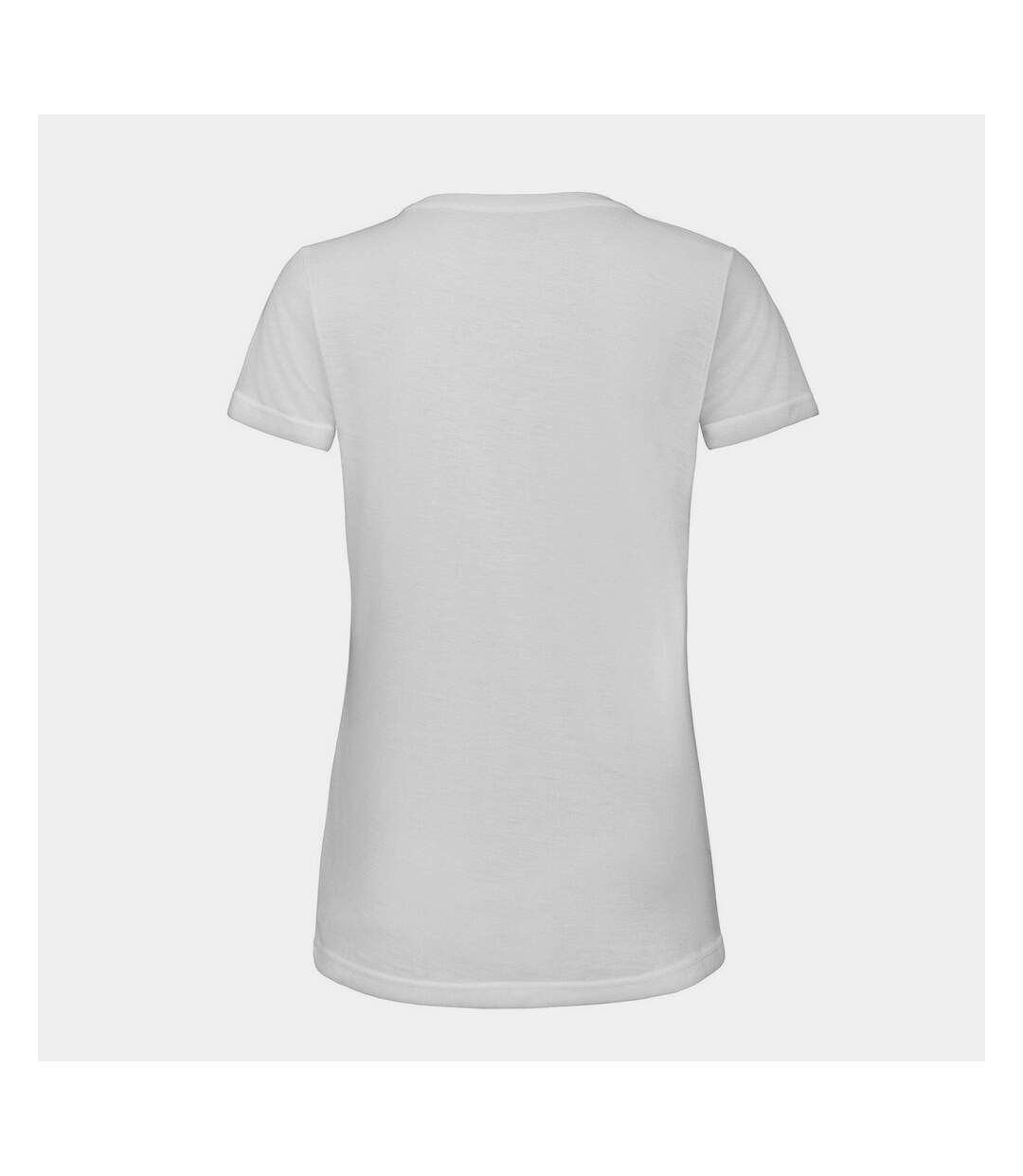 T-shirt femme blanc B&C