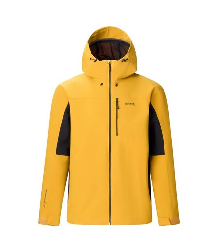 Mens Birchdale Ii Waterproof Jacket Mustard Seed Black Regatta