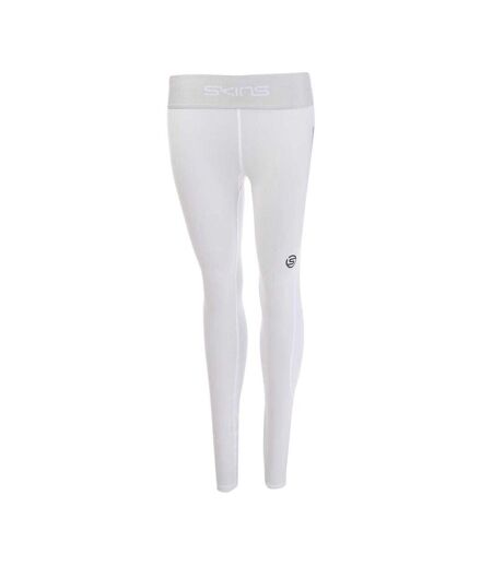 Collants De Course Femme Blanc Skins
