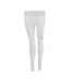 Collants De Course Femme Blanc Skins-1