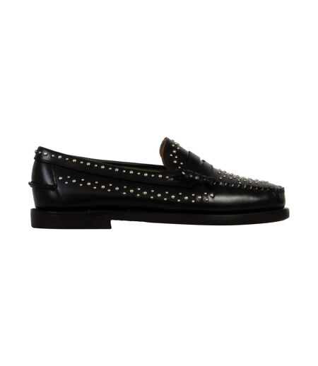 Derbie Cuir Sebago Docksides Dan Studs Woman