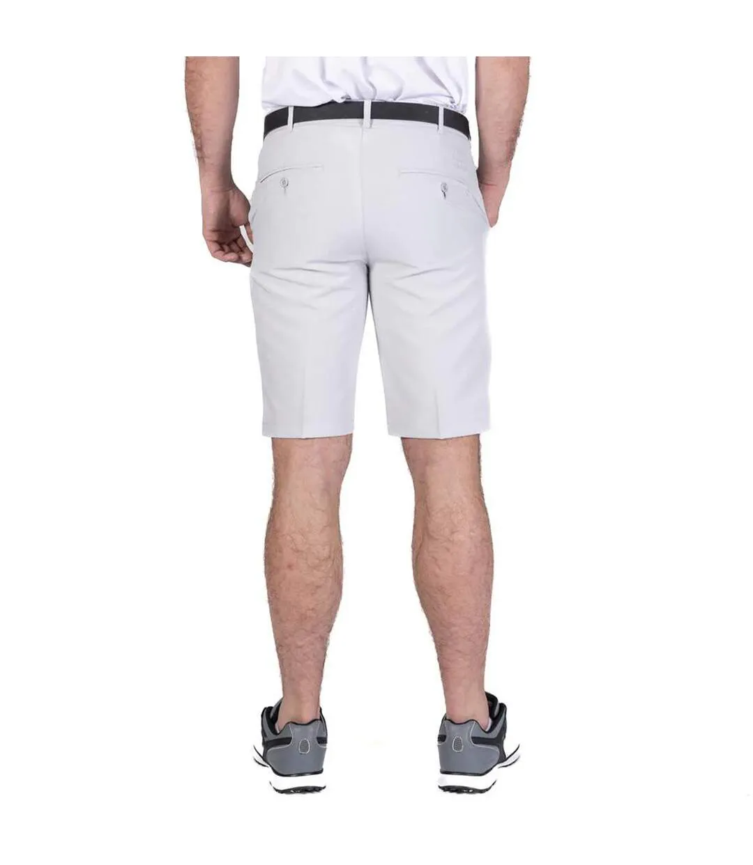 Short De Golf Homme Gris Clair Island Green-4