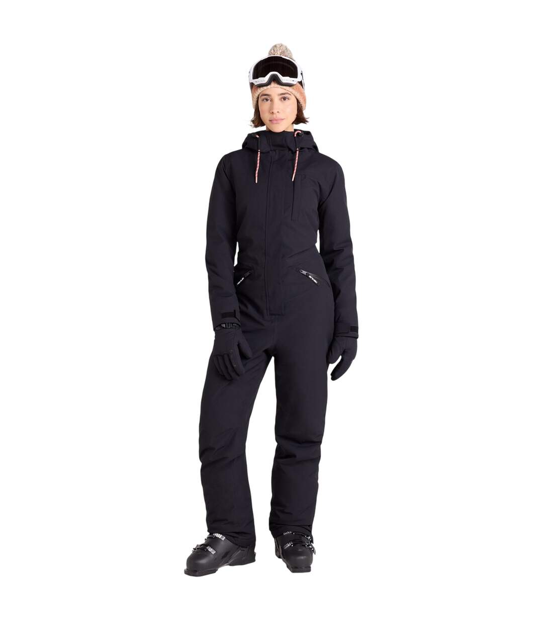 Blouson Et Pantalon De Ski Noir Animal-1