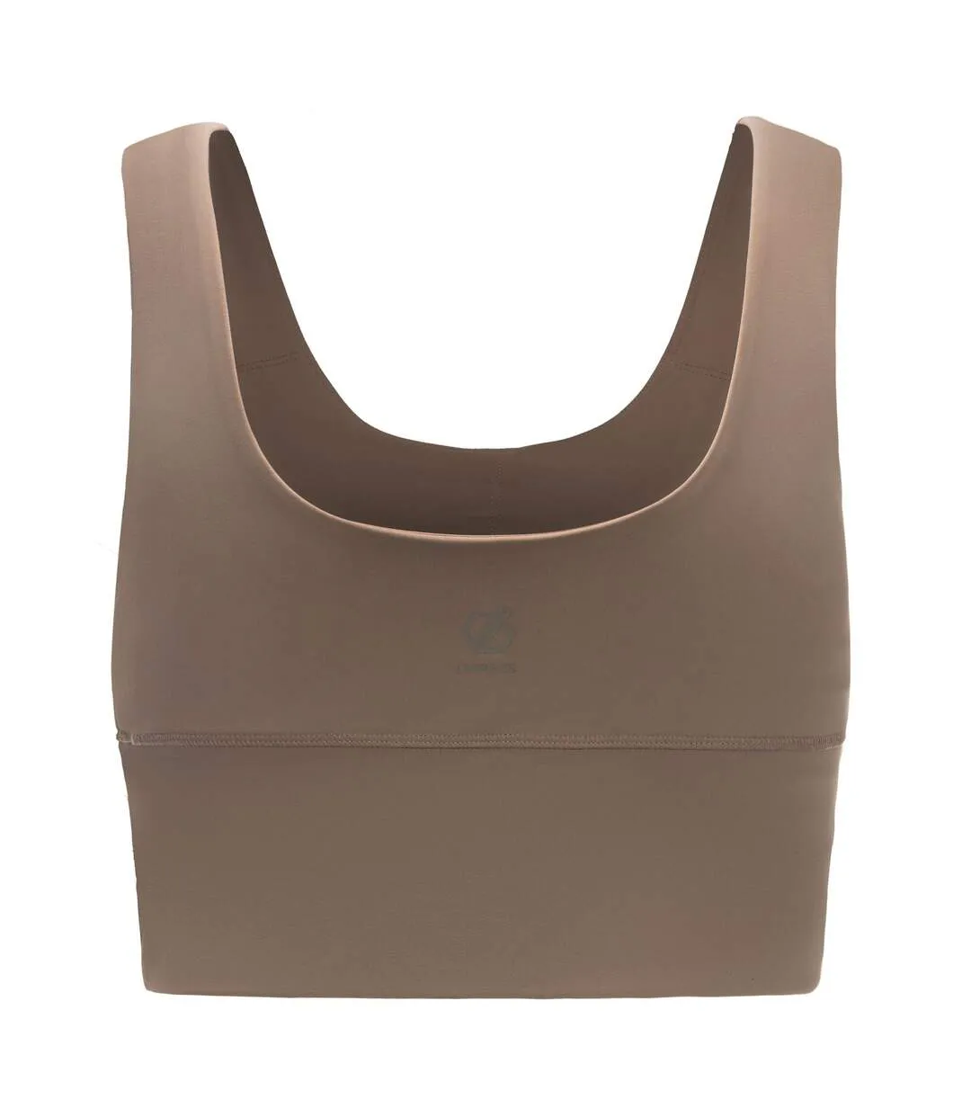 Brassière De Sport Cintrée Et Unie Refresh Femme Marron Clair Dare 2B-3