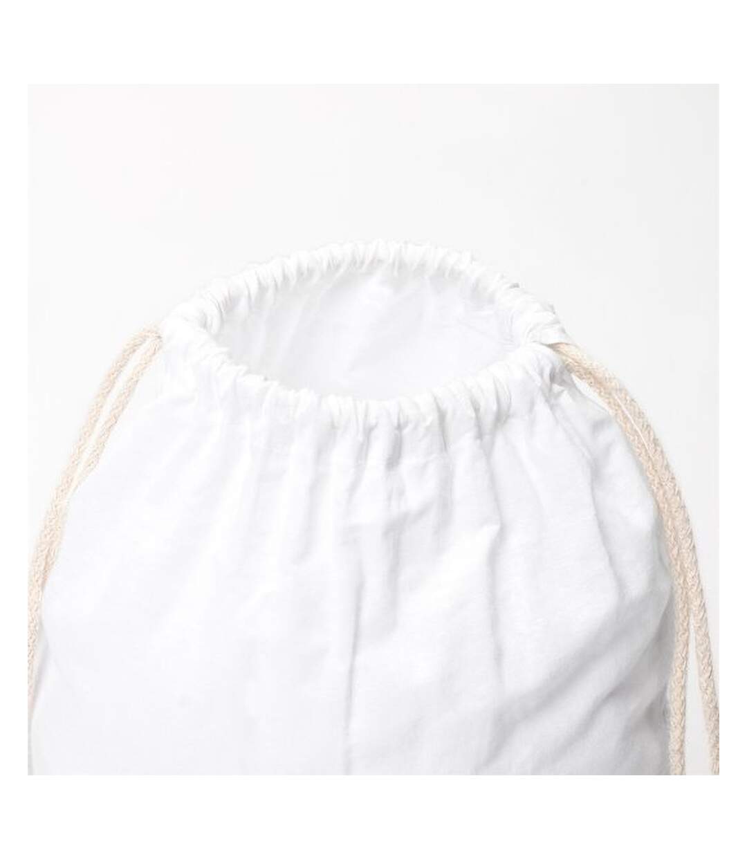 Bullet Oregon Cotton Premium Rucksack (Pack of 2) (White) (44 x 32 cm) - UTPF2410-2