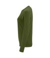 SOLS Womens/Ladies Imperial Long Sleeve T-Shirt (Dark Khaki)