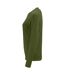 SOLS - T-shirt manches longues IMPERIAL - Femme (Vert kaki) - UTPC2906
