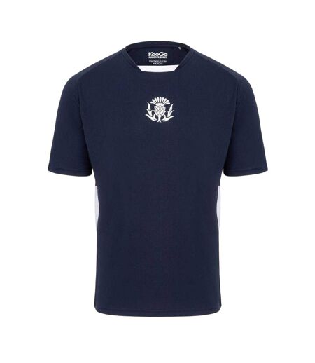 T-shirt Motif/style Scottish Rugby Union Scotland Homme Bleu Roi KooGa