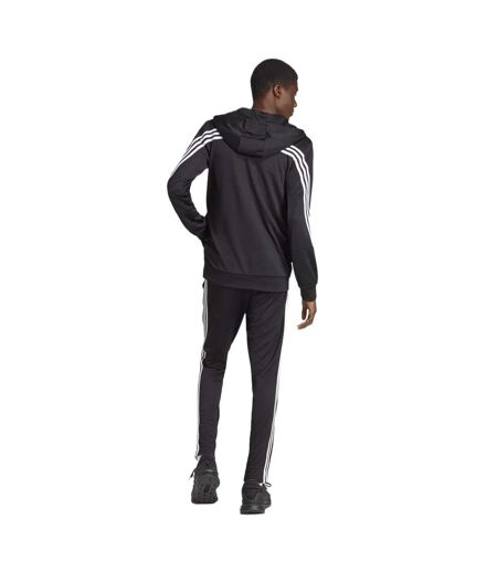 Ensemble de survêtement sportswear homme noir / blanc Adidas
