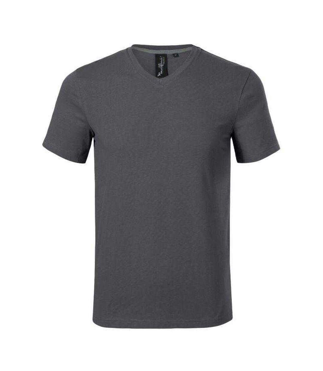 T-shirt Homme Gris Malfini-1
