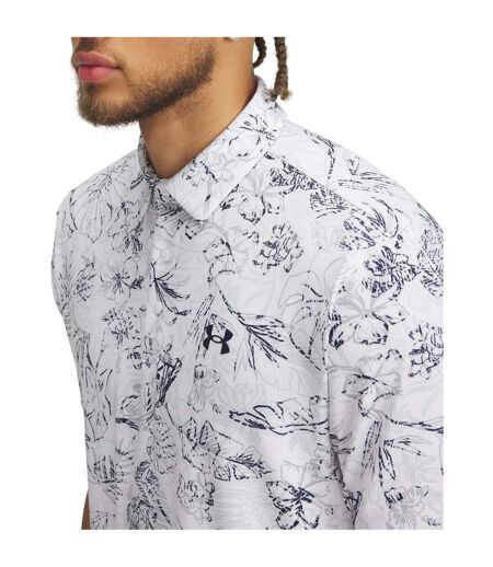 Polo Playoff Homme Blanc Under Armour