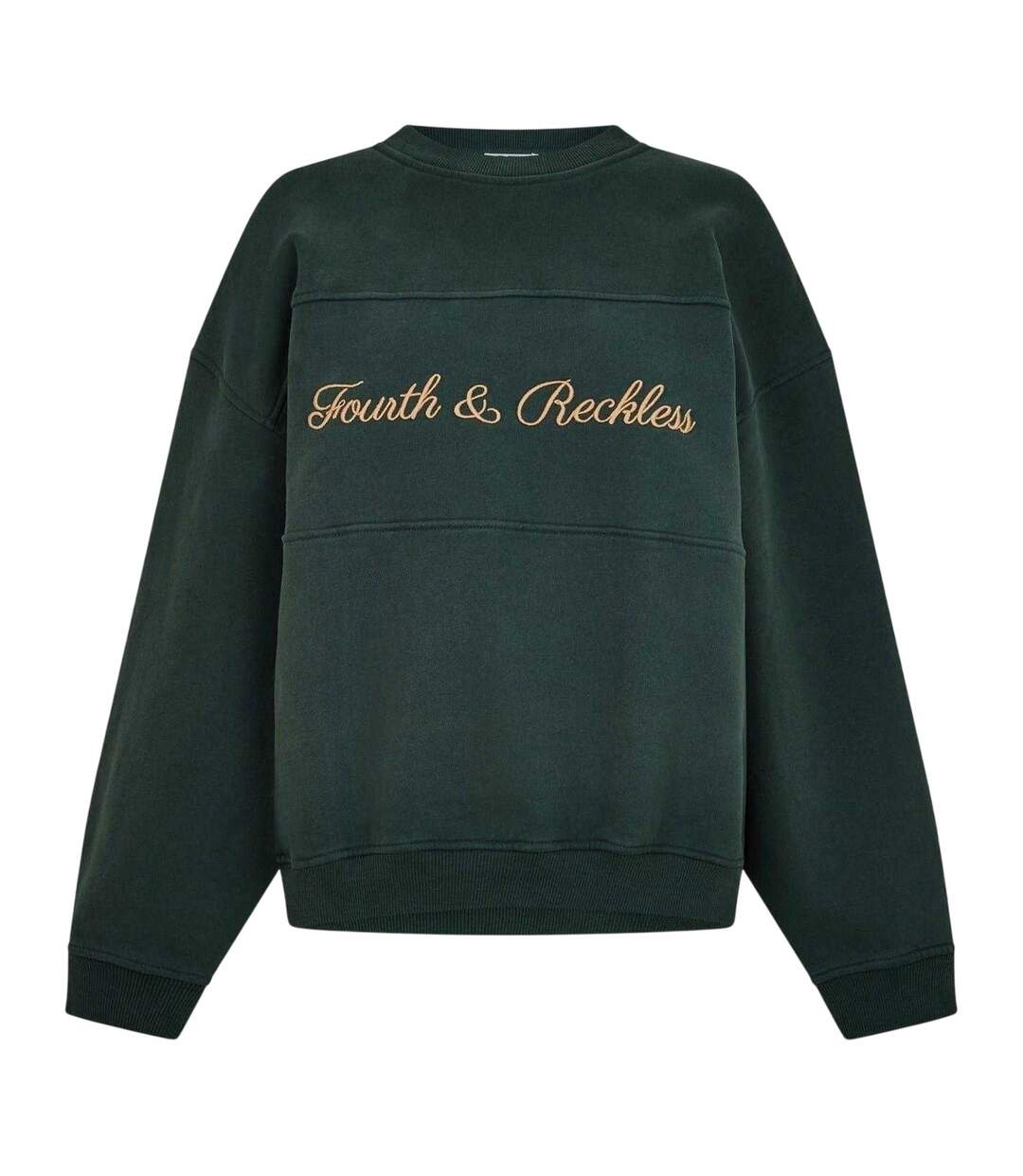 Sweat Motif/style Logo Brodé Windsor Femme Vert 4th & Reckless-2