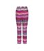 Pantalon rose/marine à motifs femme only 15222230-2