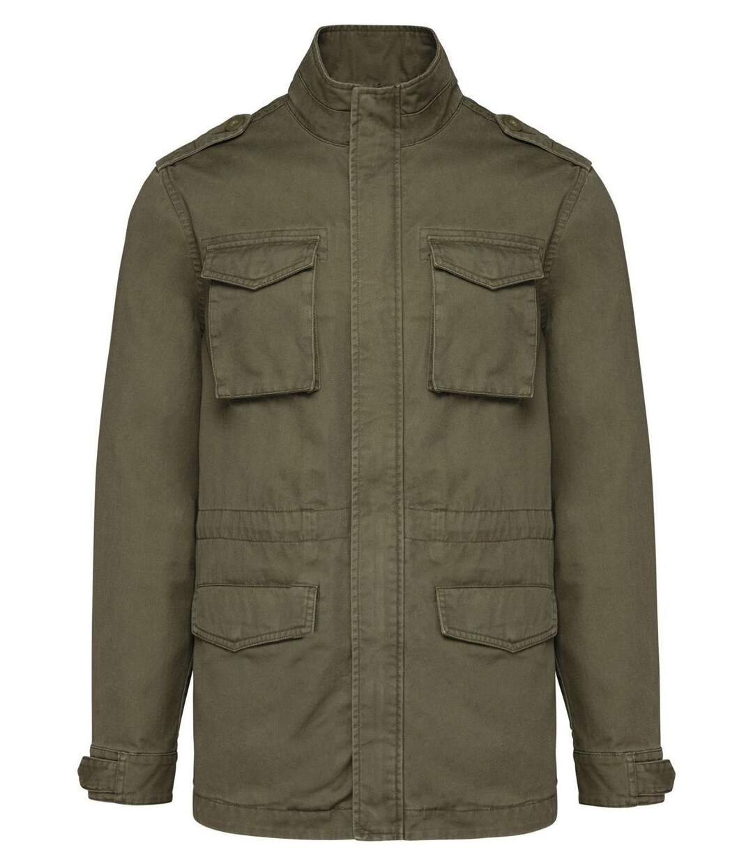 Veste safari saharienne - Homme - K6164 - kaki clair washed-1