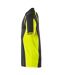 Mens Accelerate Safe Hi-vis Polo Shirt Black Yellow Mascot-4