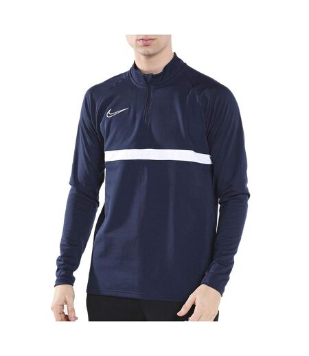 Sweat 1/4 Zip Marine Homme Nike Academy - L