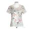 Tee-shirt MAYFLOWER BAG15117A fleuri : l'élégance du voile et de la transparence-3