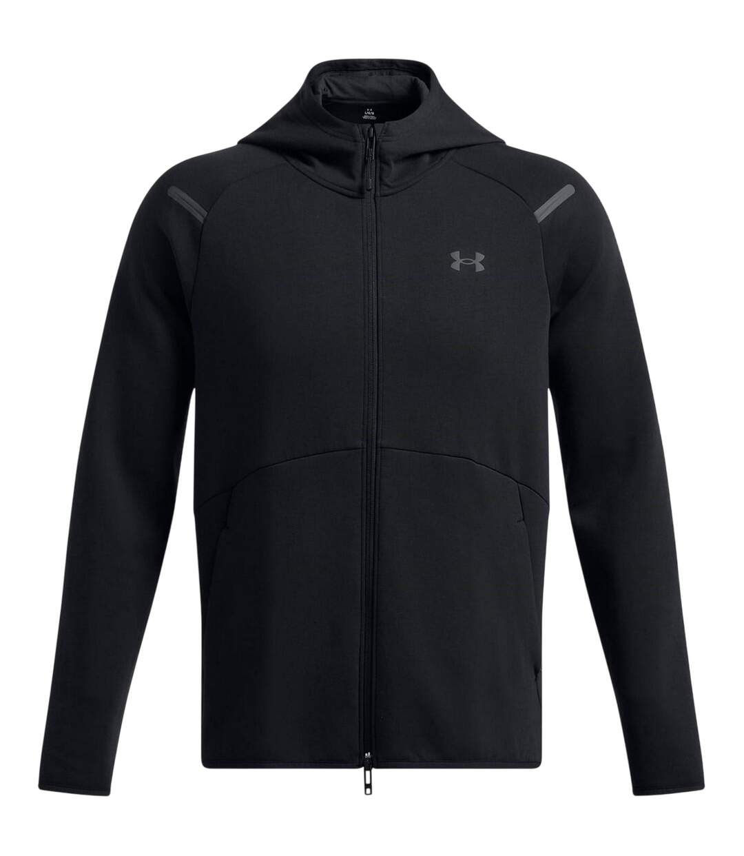 Mens Unstoppable Full Zip Hoodie Black Under Armour-3