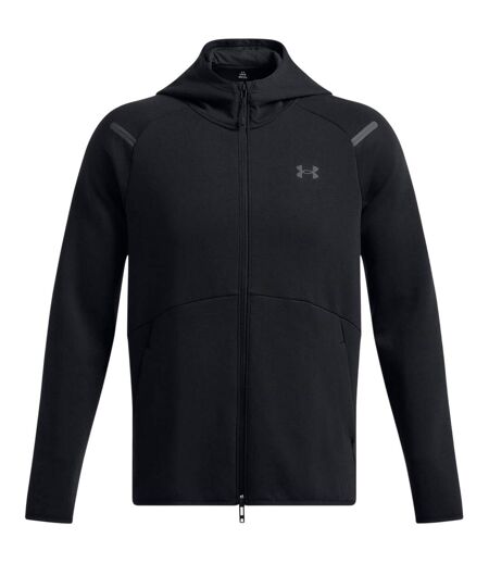 Mens Unstoppable Full Zip Hoodie Black Under Armour