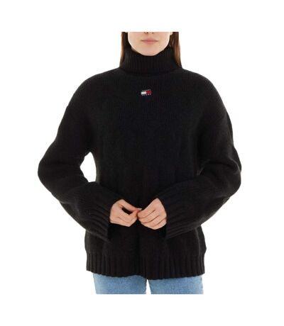 Pull Noir Femme Tommy Hilfiger DW0DW17494 - M