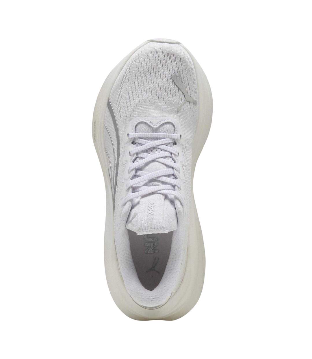 Womens/ladies Magmax Nitro Trainers White Puma-3