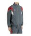 Mens Relaxed Fit Track Jacket Iron Gate Red Dahlia Brilliant White Umbro-3