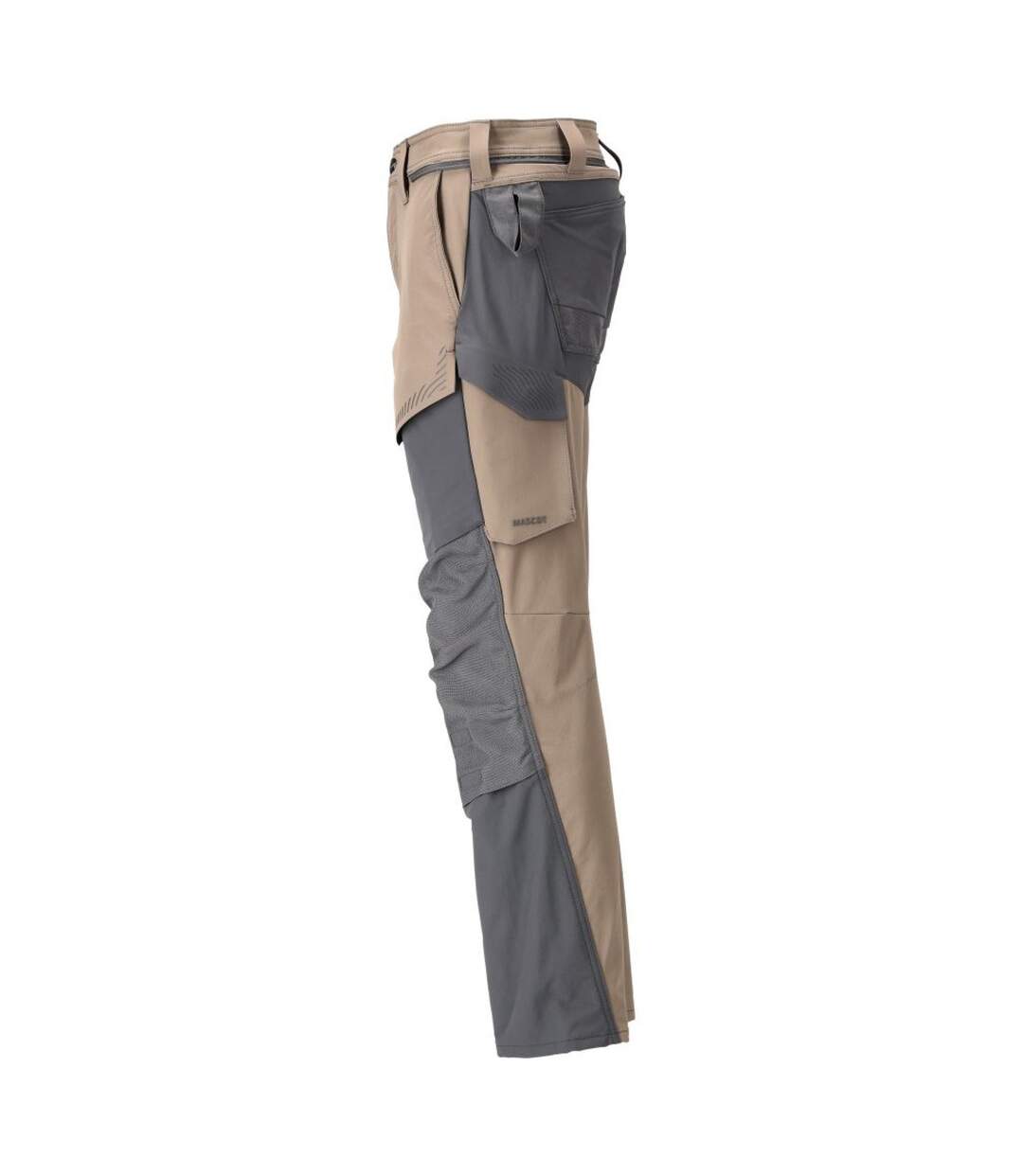 Pantalon De Travail Customised Homme Sable Foncé Gris Pierre Mascot-3