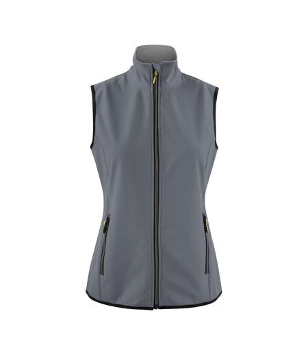 Veste Sans Manches Trial Femme Gris Acier Printer
