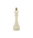 Lot de 8 Pièces d'Échec Quarzy 16cm Blanc-3