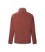 Haut Polaire À Col Montant Zippé Motif/style Panneau Contrasté Frankie Homme Marron Rouge Bleu Marine Regatta-3