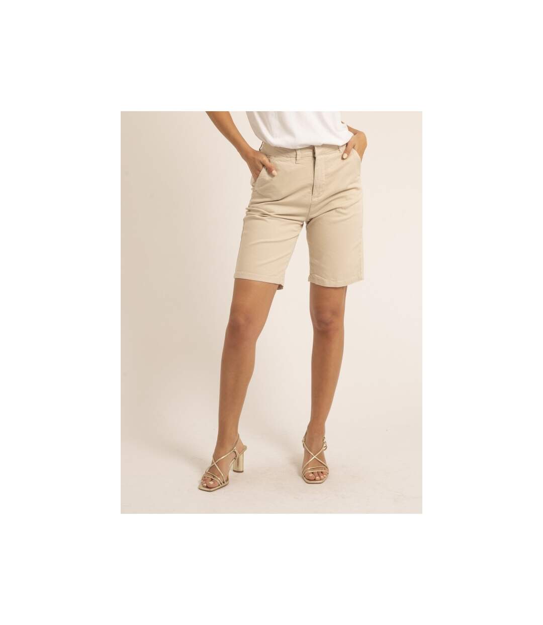 Bermuda chino slim XILAMA - Dona X Lisa-1