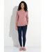 T-shirt coton uni col rond manches 3/4-3