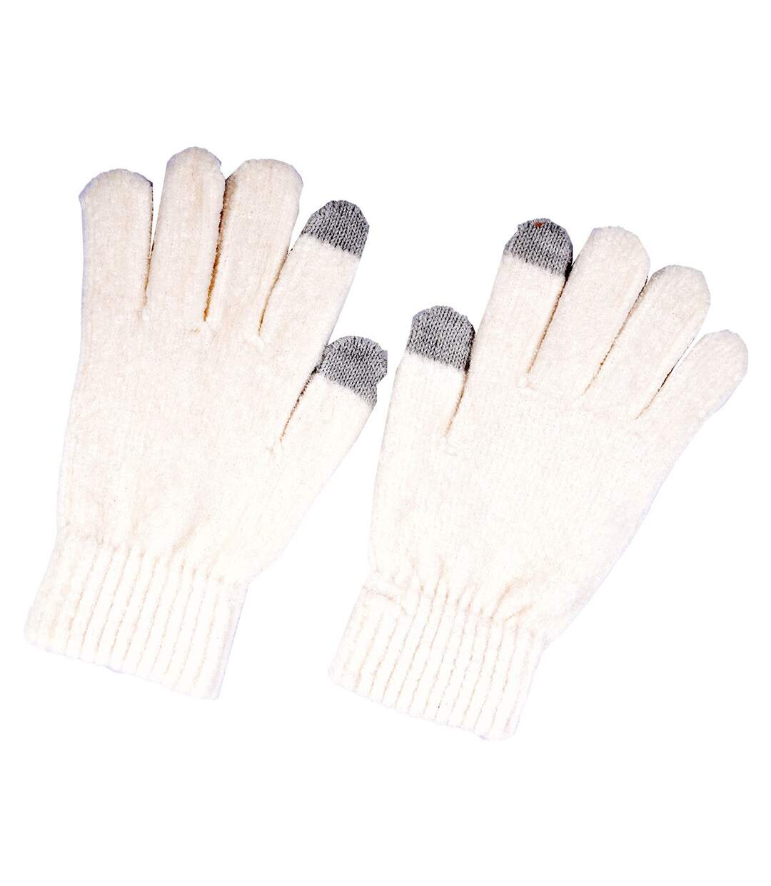 Gants Femme INFINITF 0575 BOUCLETTE BLANC-1