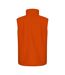 Mens Classic Soft Shell Jacket Blood Orange Clique-2