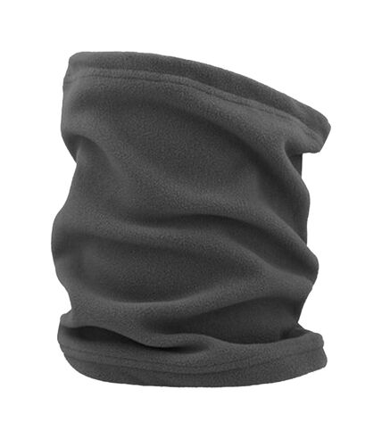 Unisex adult hotty fleece neck warmer one size dark grey Atlantis