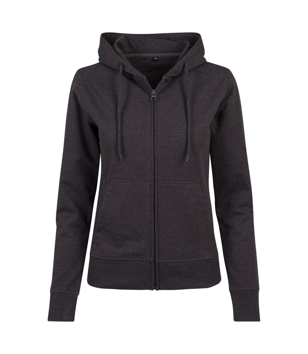 Veste À Capuche Femme Charbon Build Your Brand-1