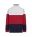 Sweat Motif/style Blocs De Couleurs Homme Rouge Lazy Jacks-4