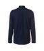 Mens Embroidered Logo Oxford Shirt Navy Lyle & Scott-2