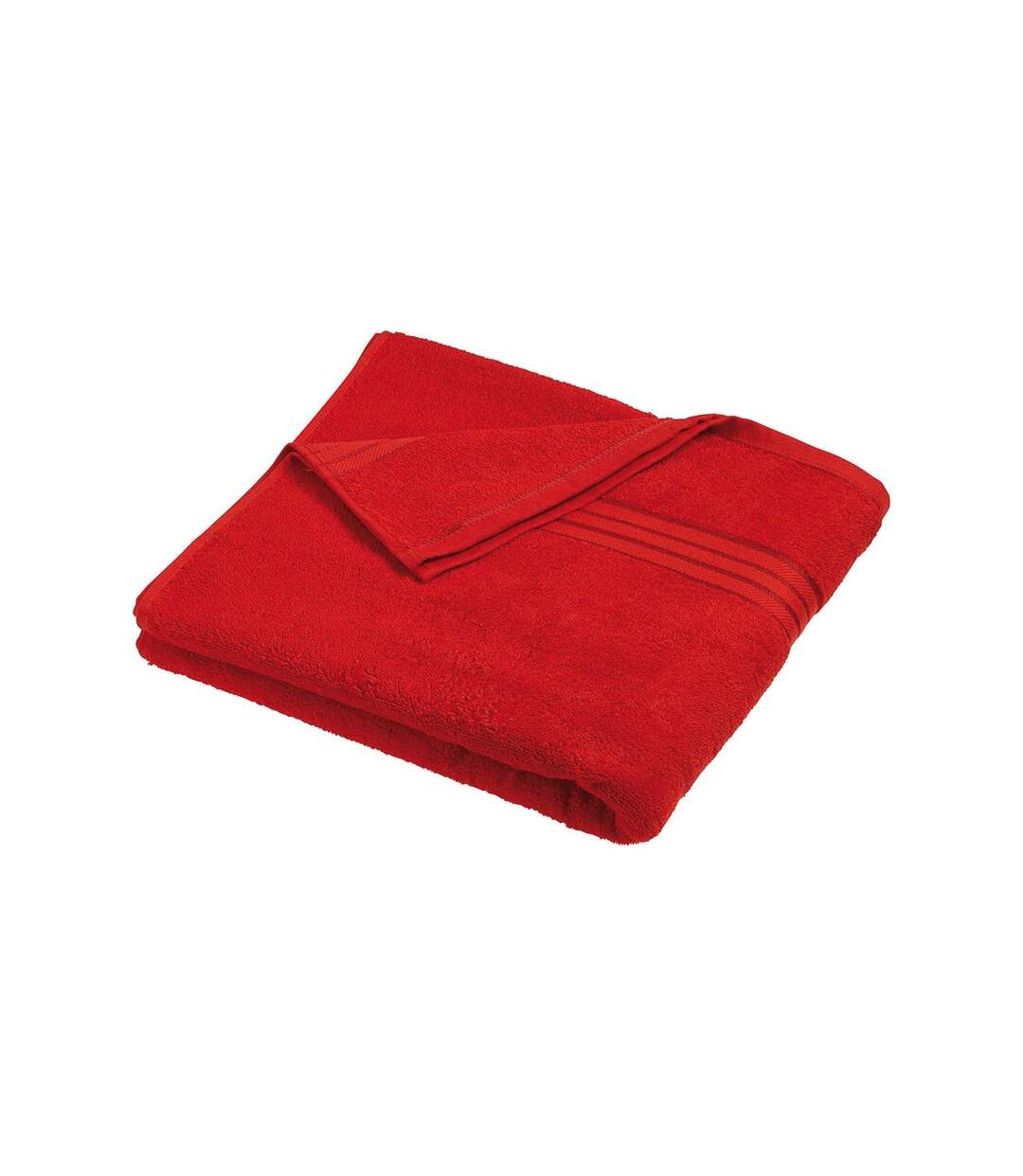 Drap de sauna - éponge - MB423 - rouge-2