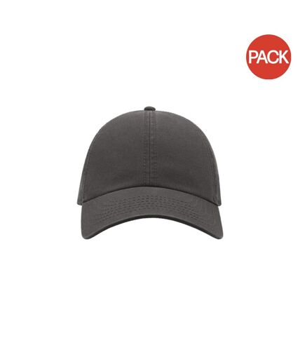 Lot de 2  casquettes action adulte gris foncé Atlantis