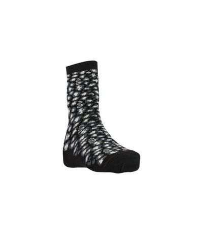 LABONAL Chaussettes Femme Viscose LEOP Noir