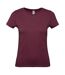 T-shirt Femme Bordeaux B&C-1