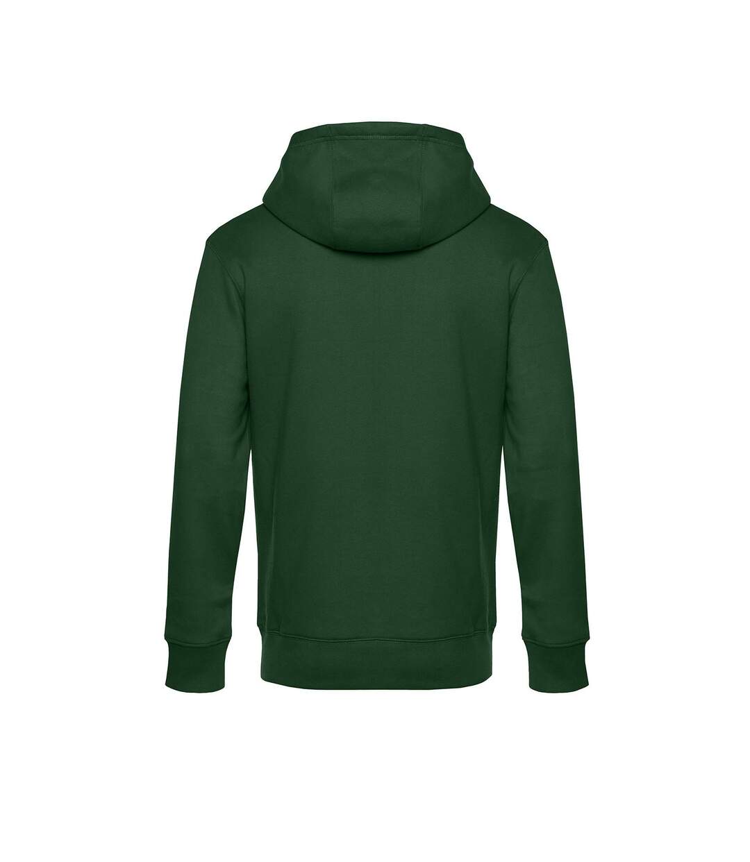 Mens King Hooded Sweater Vert Bouteille B&C-2